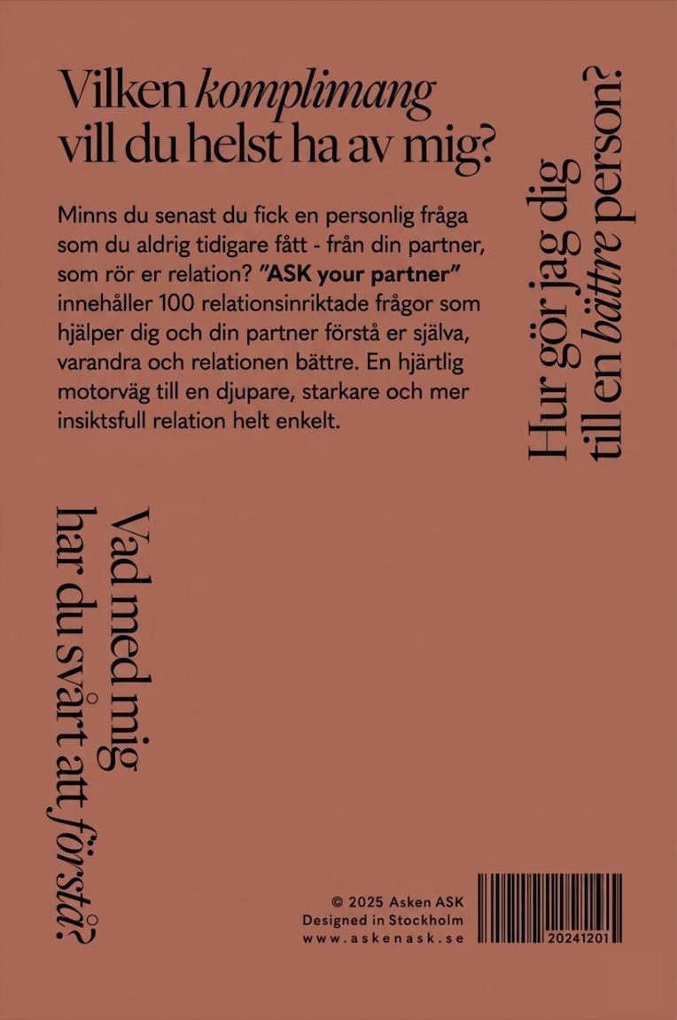 ASK 2 - Ask your partner